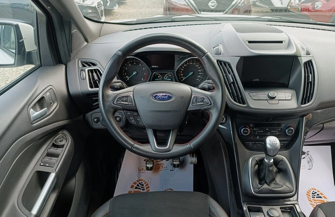 Ford Kuga cena 87900 przebieg: 88000, rok produkcji 2018 z Leśna małe 436